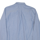 LEVI'S Mens Plain Shirt Blue Long Sleeve L