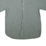 TOMMY HILFIGER Mens Shirt Green Gingham L