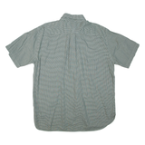 TOMMY HILFIGER Mens Shirt Green Gingham L