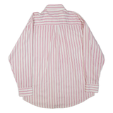 WRANGLER Mens Shirt Pink Striped Long Sleeve L
