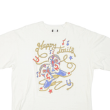 DIAMOND DUST Womens T-Shirt White XL