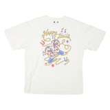 DIAMOND DUST Womens T-Shirt White XL