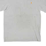 CARHARTT Mens T-Shirt Grey M