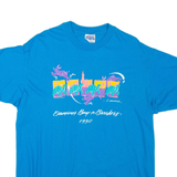 HANES Examiner Bay To Breakers Mens T-Shirt Blue XL