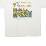 JERZEES Leyte Gulf Landings Mens T-Shirt White L