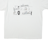 ONEITA Pride Of The Rockies Drumline Mens T-Shirt White USA XL