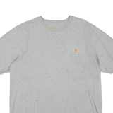 CARHARTT Mens T-Shirt Grey XL