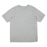 CARHARTT Mens T-Shirt Grey XL