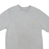 CARHARTT Mens T-Shirt Grey L