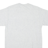 HANES Lafayette School Mens T-Shirt Grey M