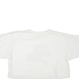 NIKE Cropped Womens T-Shirt White L