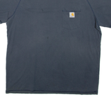 CARHARTT Mens T-Shirt Blue XL