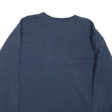 CARHARTT Mens T-Shirt Blue Long Sleeve XL