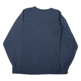 CARHARTT Mens T-Shirt Blue Long Sleeve XL