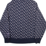 CHAMPION Mens Blue Hoodie M