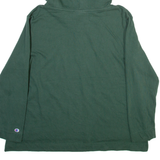 CHAMPION Womens Green Hoodie L