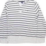 NAUTICA Womens White Hoodie M
