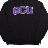 CHAMPION Mens Black Hoodie L