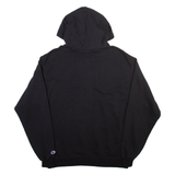 CHAMPION Mens Black Hoodie L