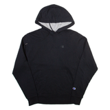 CHAMPION Mens Black Hoodie S