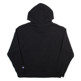 CHAMPION Mens Black Hoodie M