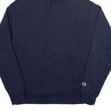 CHAMPION Mens Blue Hoodie M