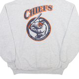 JERZEES Chiefs Mens Grey Hoodie USA XL