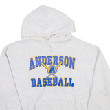 JERZEES Mens Grey Hoodie L