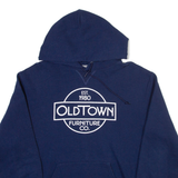 RUSSELL ATHLETIC Mens Blue Hoodie L