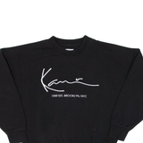 KARL KANI Womens Sweatshirt Black S