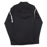 NIKE Paris Mens Sweatshirt Black 1/4 Zip M