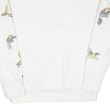 LEVI'S Relaxed Fit. Birds Womens Sweatshirt White S