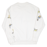 LEVI'S Relaxed Fit. Birds Womens Sweatshirt White S