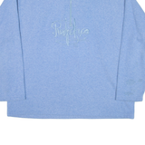 PRO FITNESS Mens Sweatshirt Blue 1/4 Zip 2XL