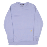 CARHARTT Relaxed Fit Womens Sweatshirt Purple M