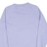 CARHARTT Relaxed Fit Womens Sweatshirt Purple M