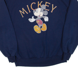 DISNEY Mickey Mouse Womens Sweatshirt Blue XL