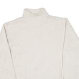 CHAMPION Beavers Oregon State Mens Sweatshirt Grey 1/4 Zip USA M