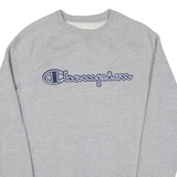 CHAMPION Petite Mens Sweatshirt Grey S