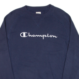 CHAMPION Petite Mens Sweatshirt Blue S