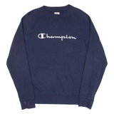 CHAMPION Petite Mens Sweatshirt Blue S