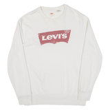 LEVI'S Mens Sweatshirt White M