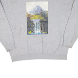 ADIDAS Mens Sweatshirt Grey XL