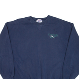 REEBOK Mens Sweatshirt Blue M