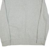 NAUTICA Mens Jumper Grey 1/4 Zip Tight Knit 2XL