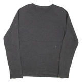 CALVIN KLEIN Mens Jumper Grey Tight Knit XL