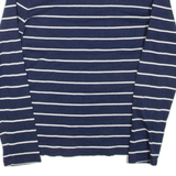 POLO SPORT RALPH LAUREN Womens Patterned Jumper Blue Striped Tight Knit XL