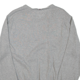 TOMMY HILFIGER Mens Jumper Grey V-Neck Tight Knit XL