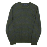NAUTICA Mens Jumper Green Tight Knit L