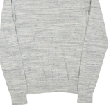 NAUTICA Mens Jumper Grey V-Neck Tight Knit XS